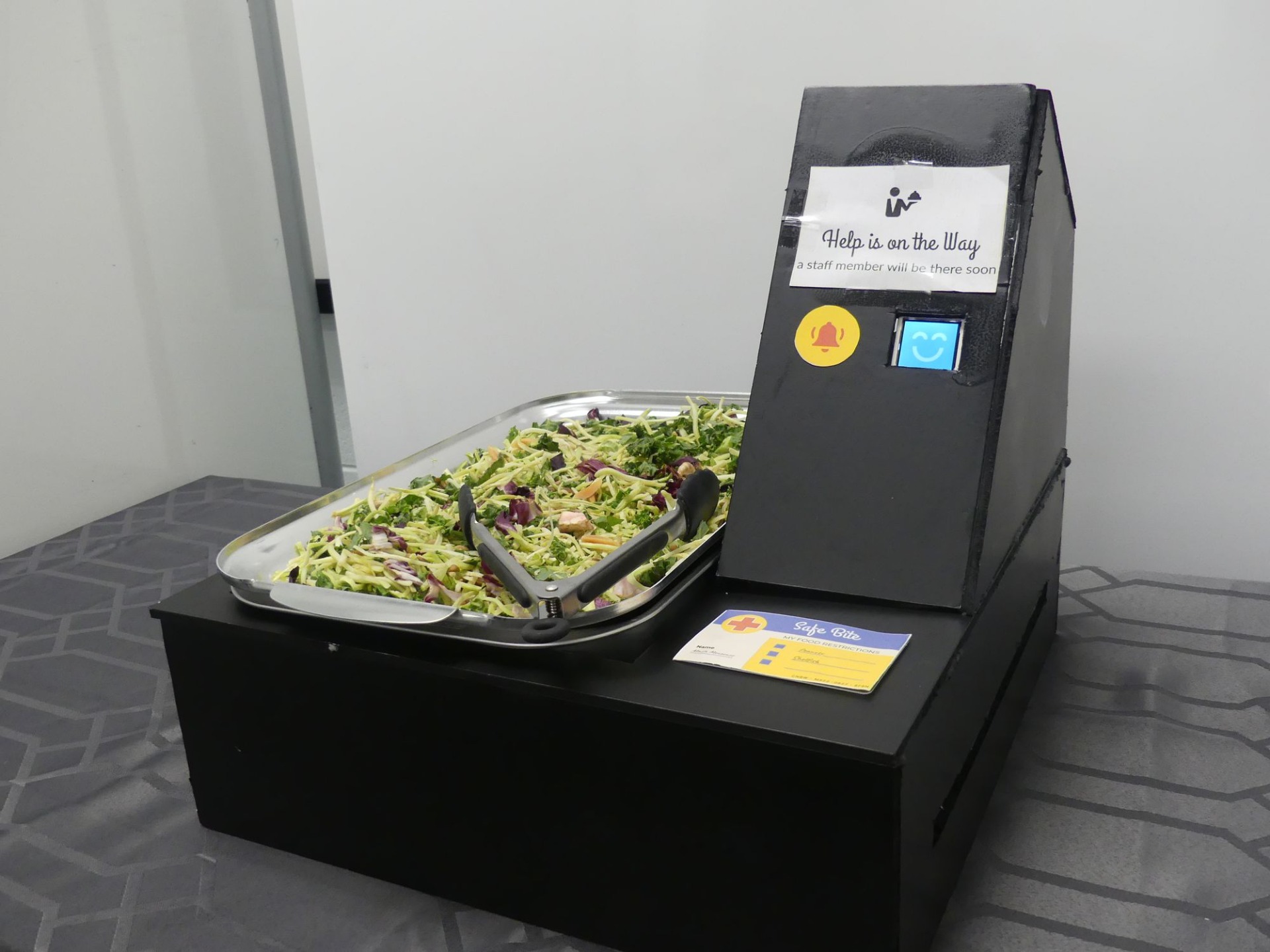 Safe Bite Prototype Shot, Side View