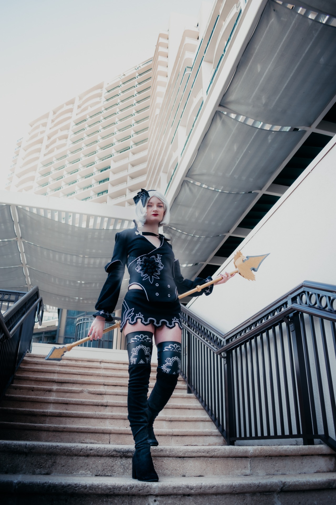 Reincarnation 2B cosplayer